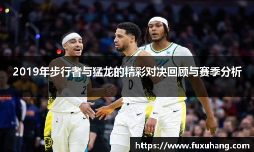 2019年步行者与猛龙的精彩对决回顾与赛季分析
